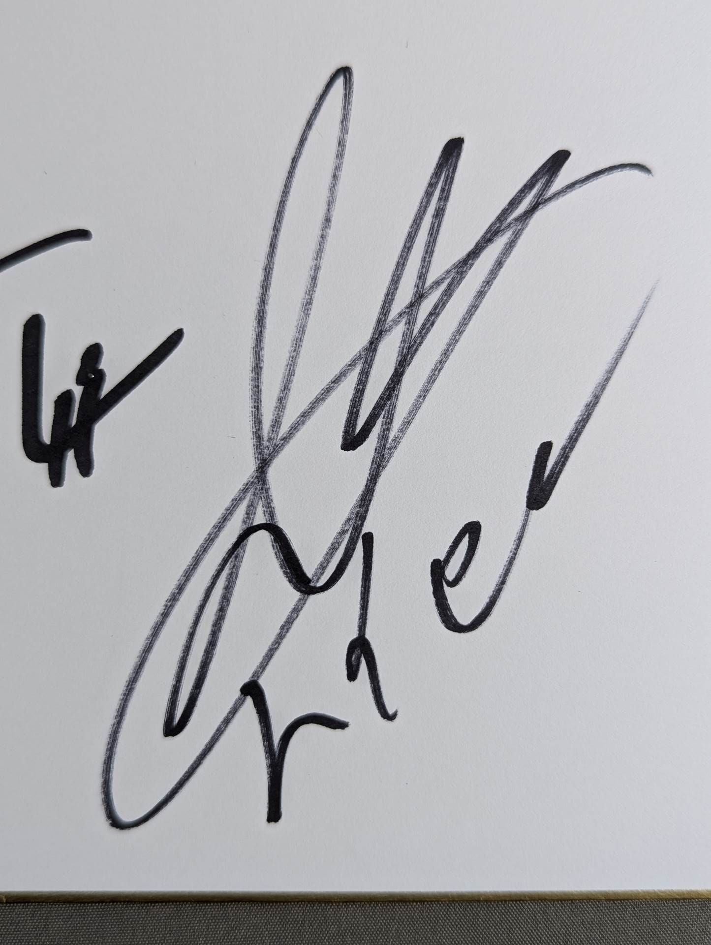 ★TEAM NOAH★ 4選手寄せ書き(NOAH25周年色紙)