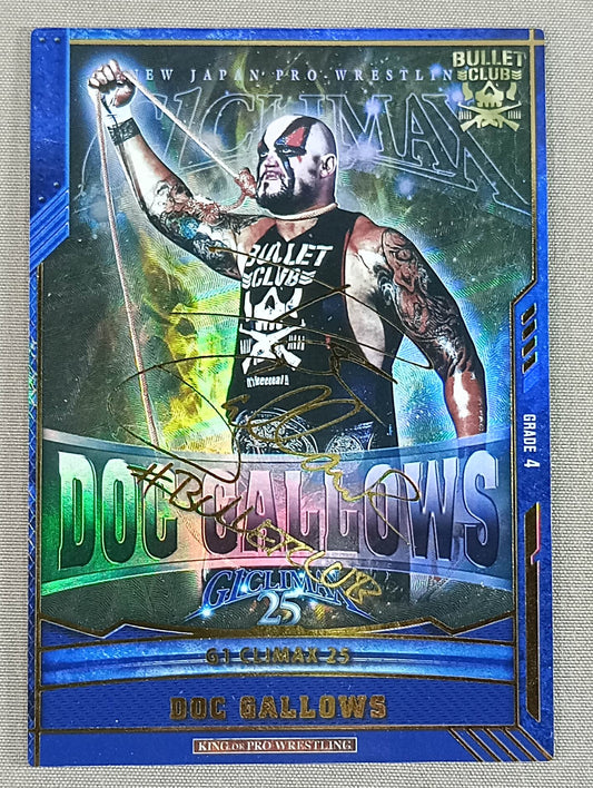 Doc Gallows / G1 CLIMAX25 Foil Stamped Signature SP Card