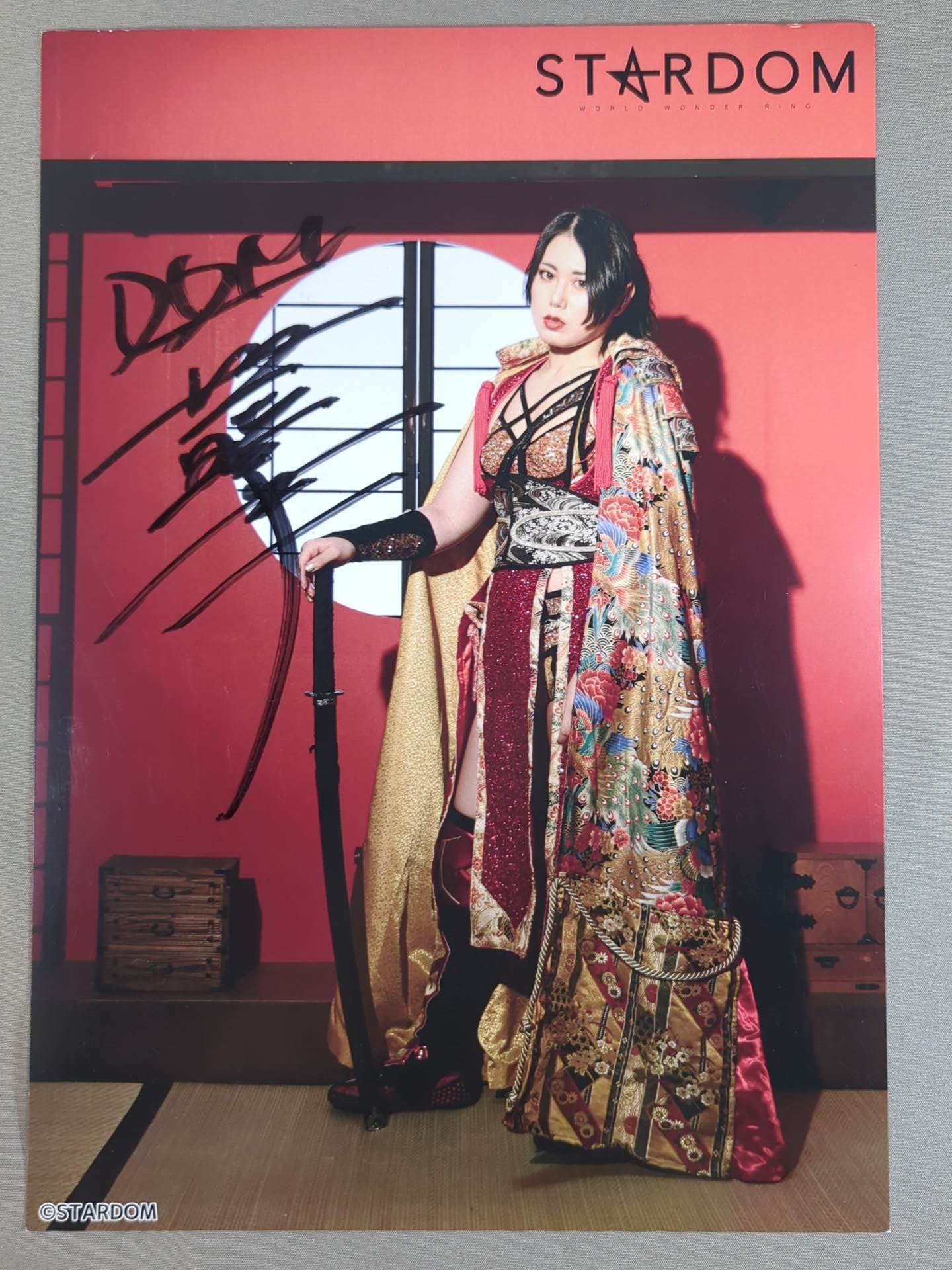 舞華 直筆サイン入り ポートレート(P-3)