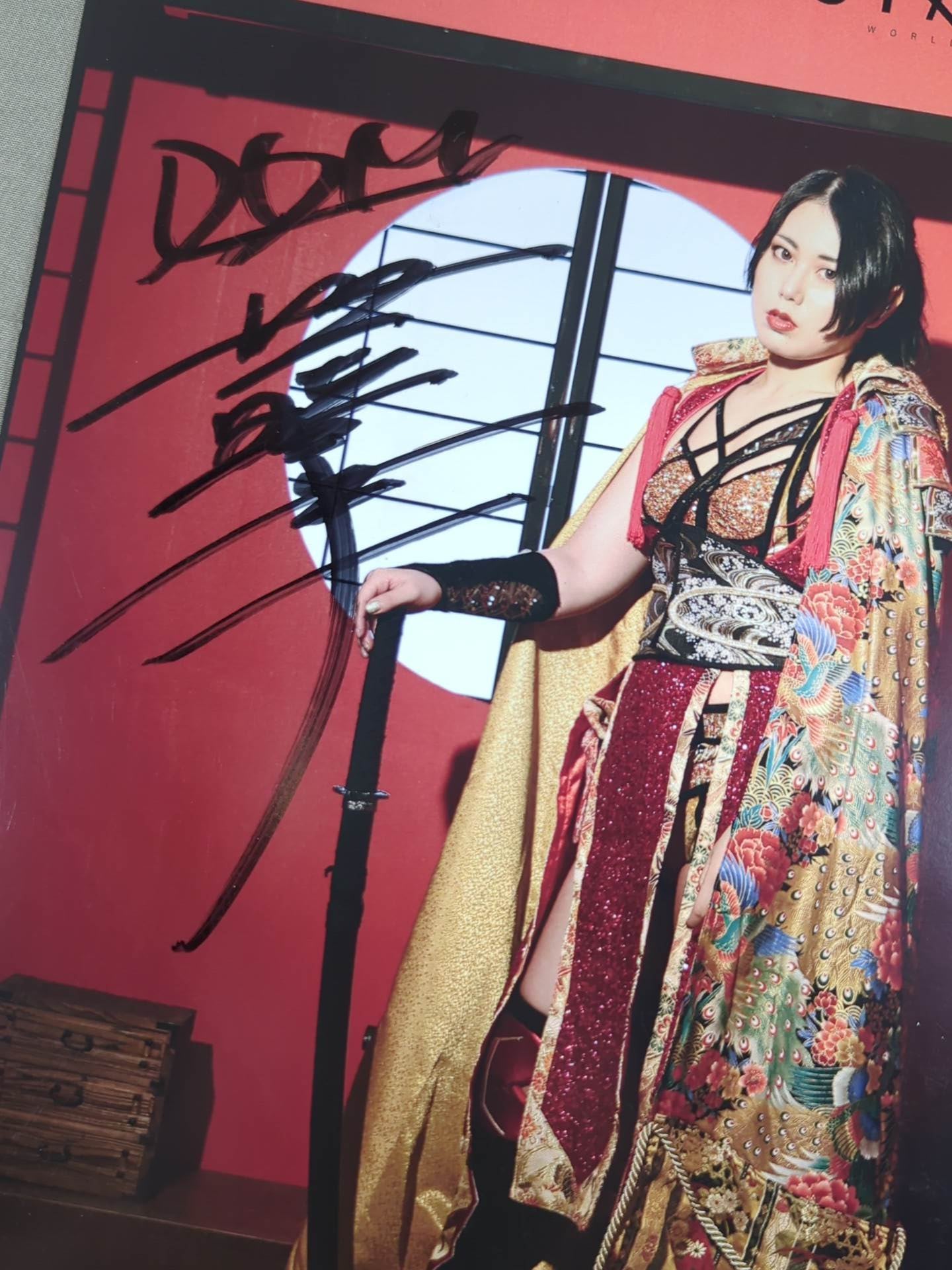 舞華 直筆サイン入り ポートレート(P-3)