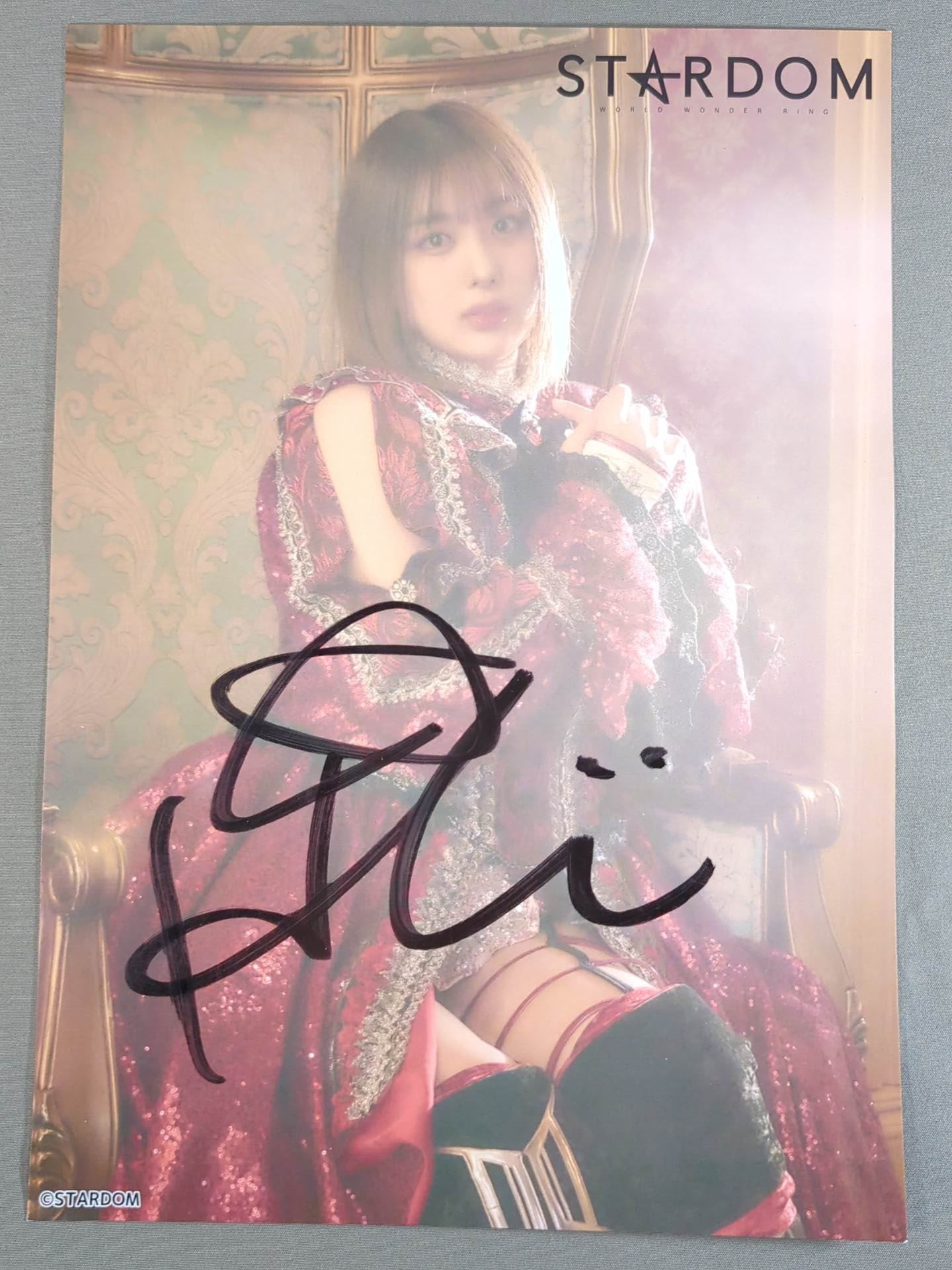HIMEKA  hand signed autograph  Starda Pro-Photo  (P-1)