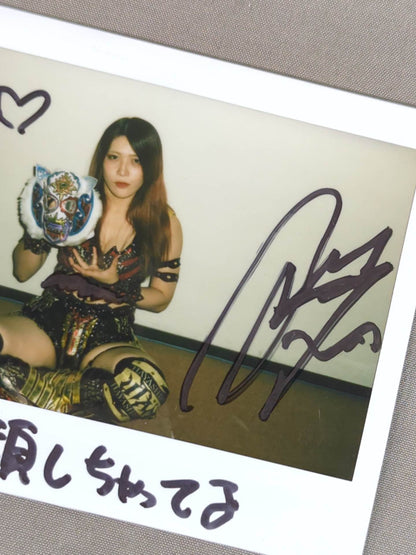 林下詩美 直筆サイン入りチェキ(A-1)