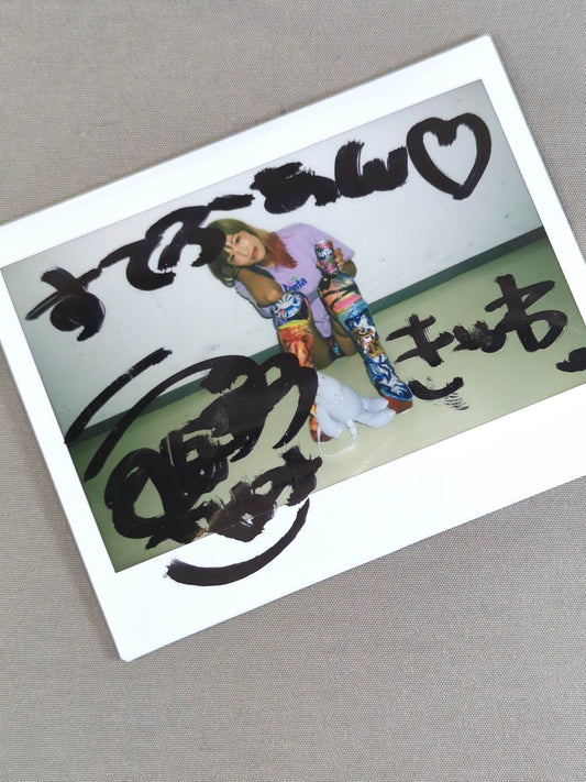 ウナギ・サヤカ 直筆サイン入り チェキ(N-1)