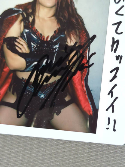 林下詩美 直筆サイン入り チェキ(B-1)