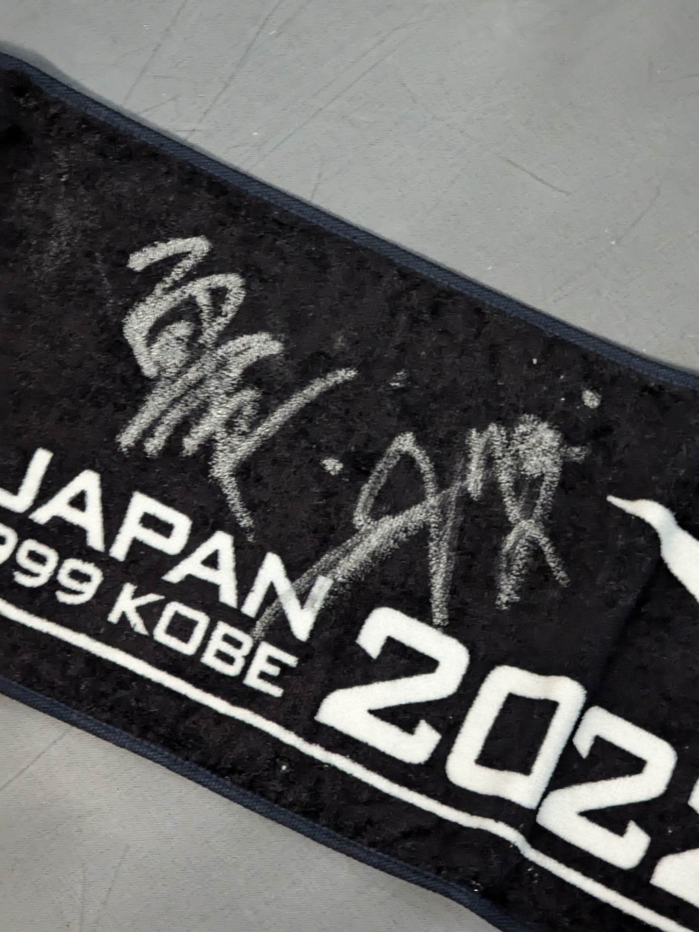 5選手直筆サイン入り】DRAGON GATE JAPAN 2022 マフラータオル