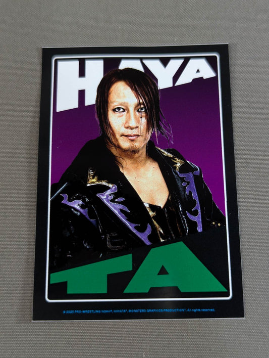 HAYATA ステッカー