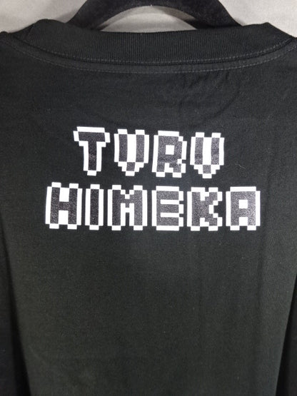 鶴姫花 ドット絵イラスト Tシャツ