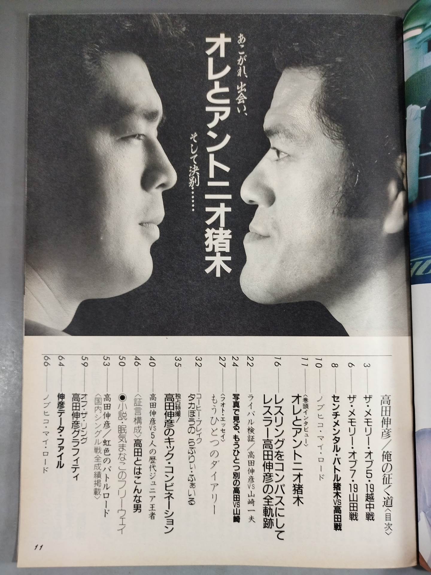 ニュープロレスアルバム1 高田伸彦/俺の征く道
