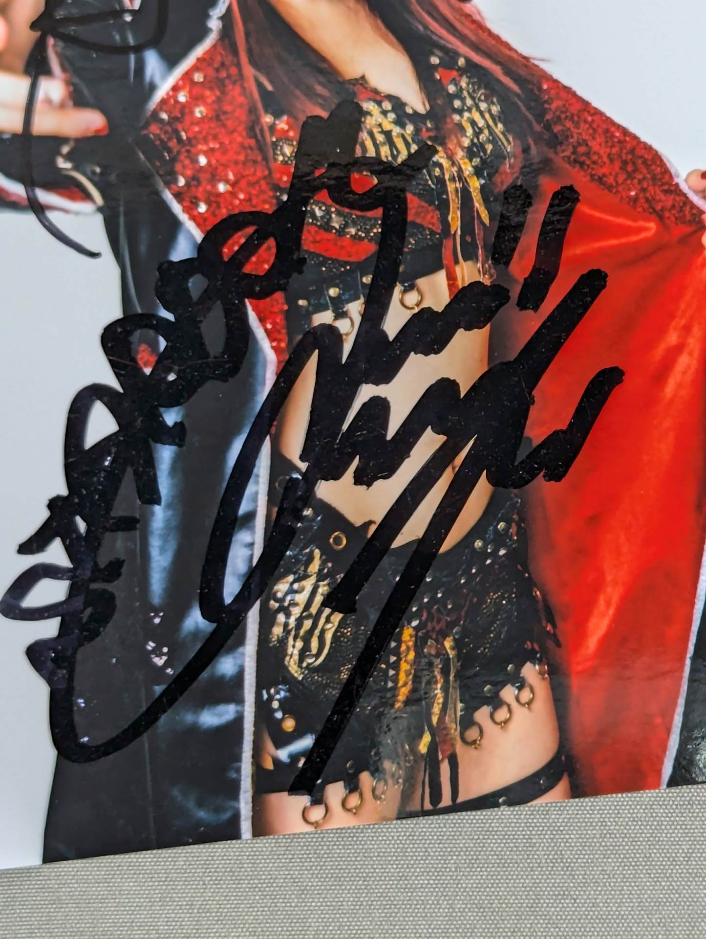 林下詩美 直筆サイン入り ブロマイド① – 闘道館