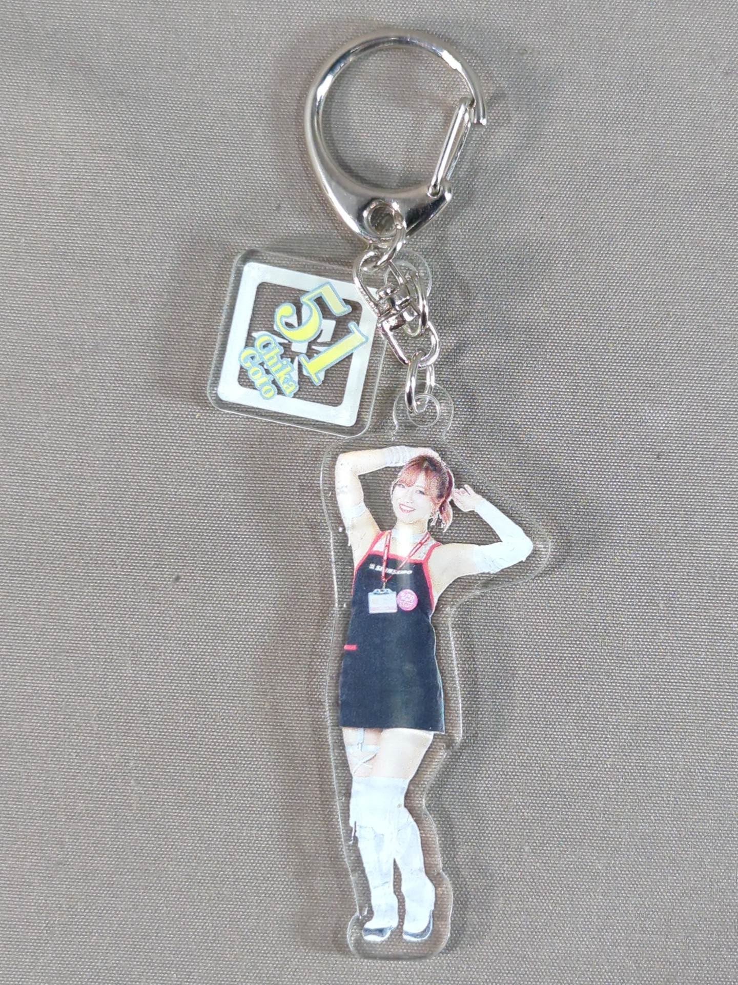 Chika Goto  Marigold SHOP IN SHOP Limited Twin Acrylic Keychain