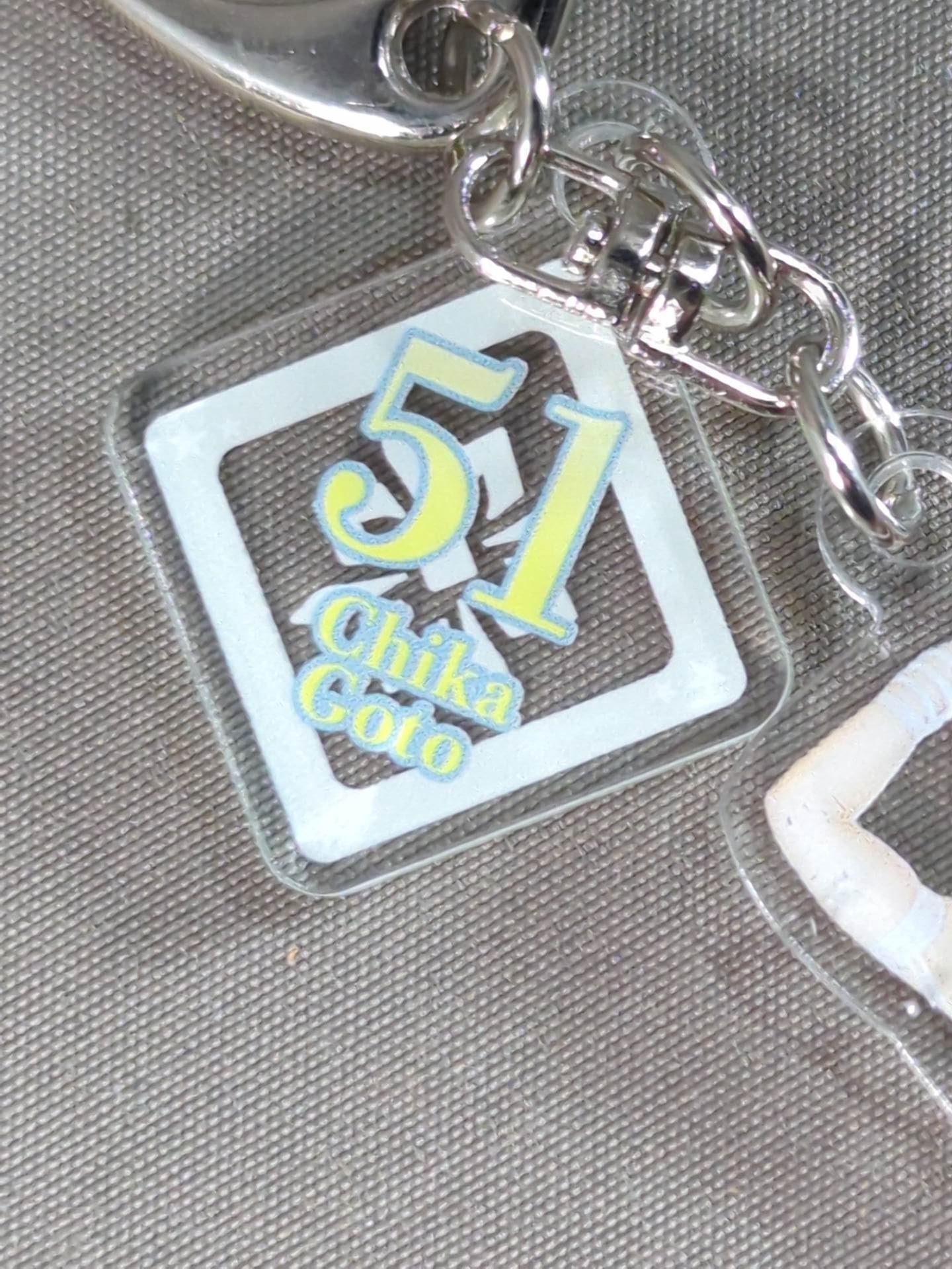 Chika Goto  Marigold SHOP IN SHOP Limited Twin Acrylic Keychain