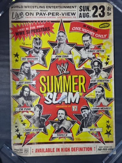 WWE SUMMERSLAM 2009 / サマースラム 2009 PPVフルサイズポスター