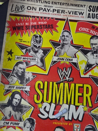 WWE SUMMERSLAM 2009 / サマースラム 2009 PPVフルサイズポスター