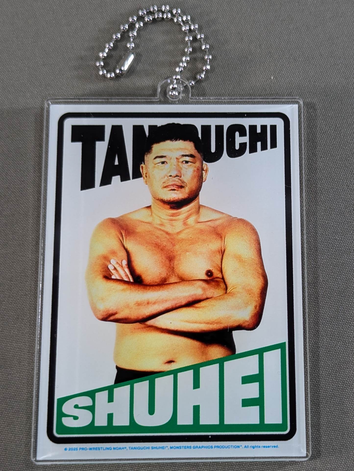 プロレスリング・ノアトレーディングアクリルキーホルダー　武藤敬司 プロレスリング・ノアトレーディングアクリルキーホルダー武藤敬司