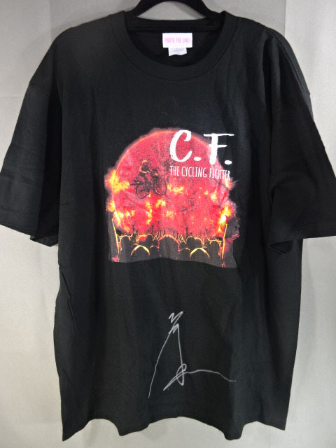 【直筆サイン入り】拳王 C.F. THE CYCLING FIGTHER Tシャツ