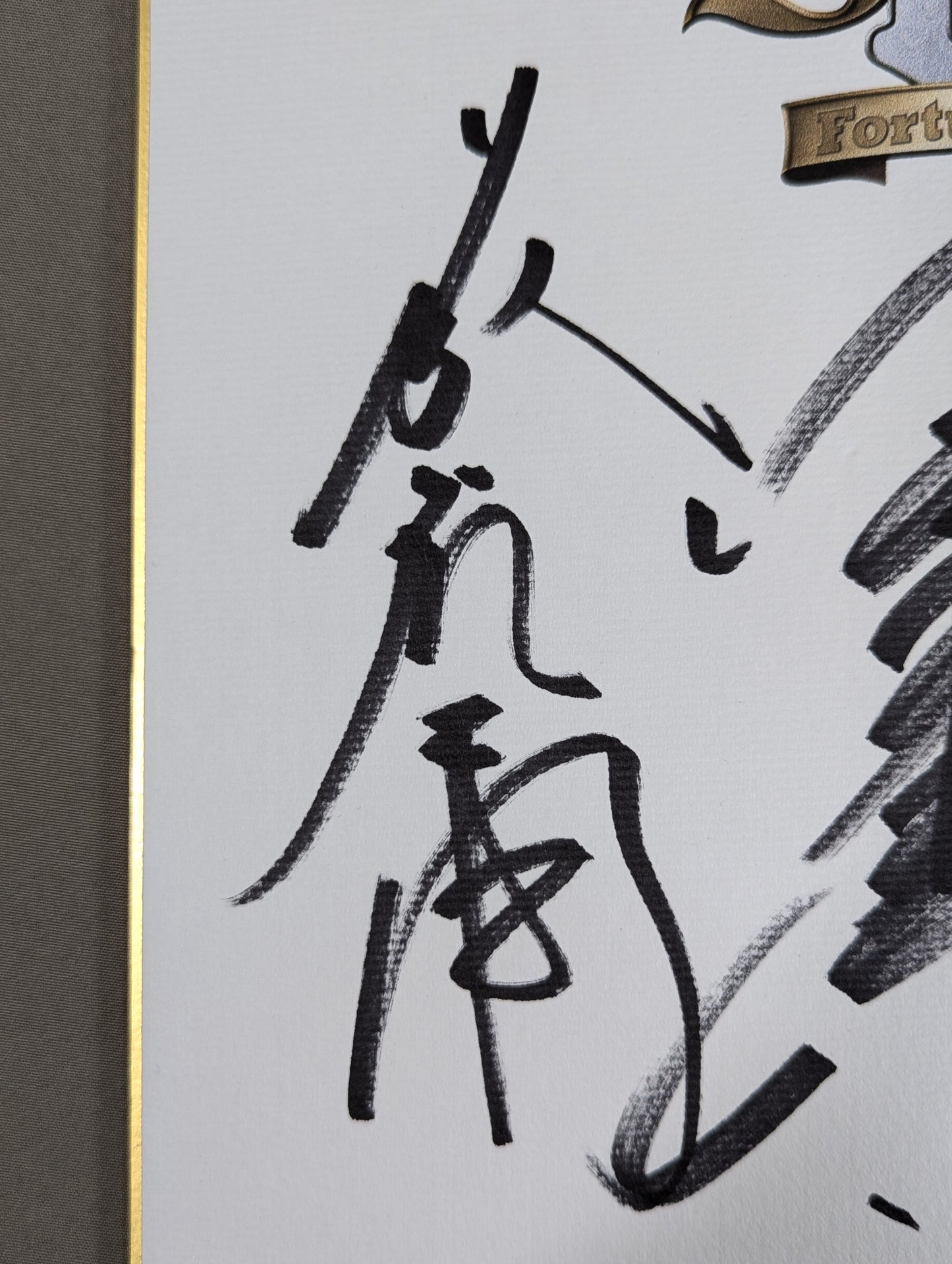 藤波辰巳&小橋建太＆天龍源一郎(Fortune Dream 10 色紙)