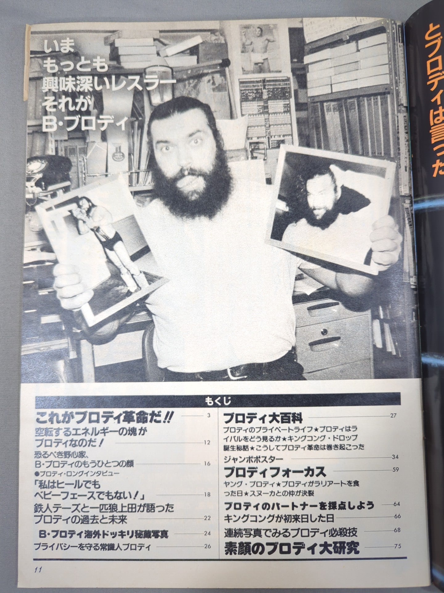 Pro Wrestling  Album 39 Bruiser Brody
