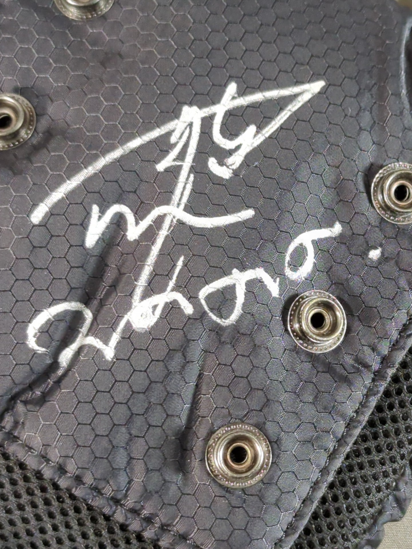 [Masahiro Chono  hand signed autograph ] ★ ARISTRIST ×DEVILOCK★ ARM mini bag 