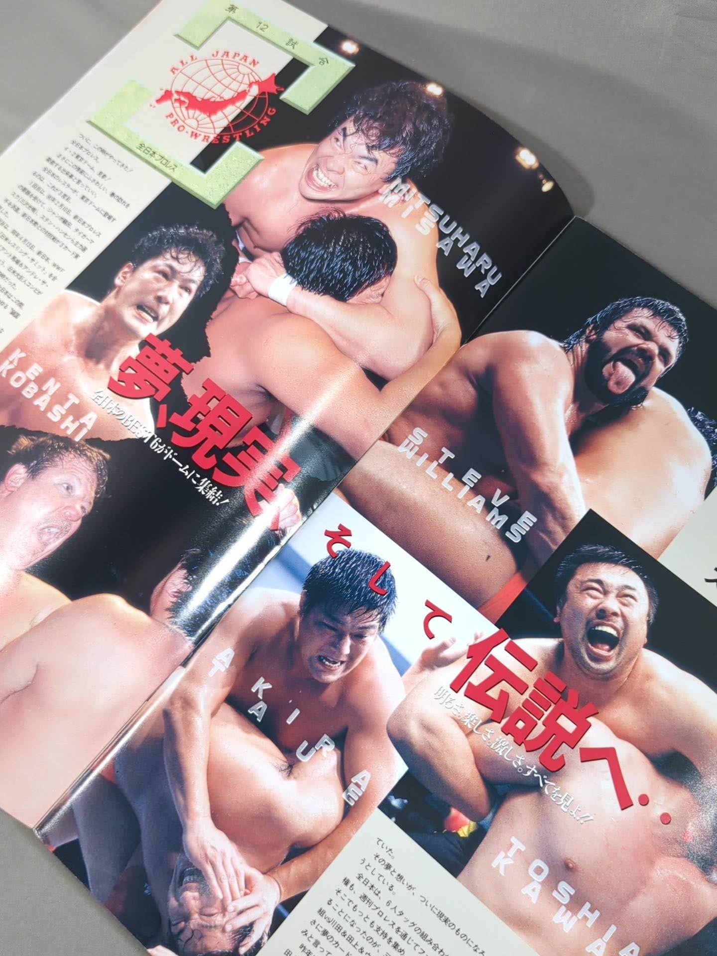 【ターザン山本 直筆サイン入り】★ベーマガ主催オールスター★ 夢の架け橋～憧夢春爛漫～ 戦後50周年記念イベント