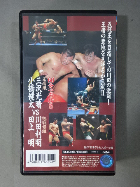 三沢､小橋vs川田､田上 世界タッグ選手権試合’95