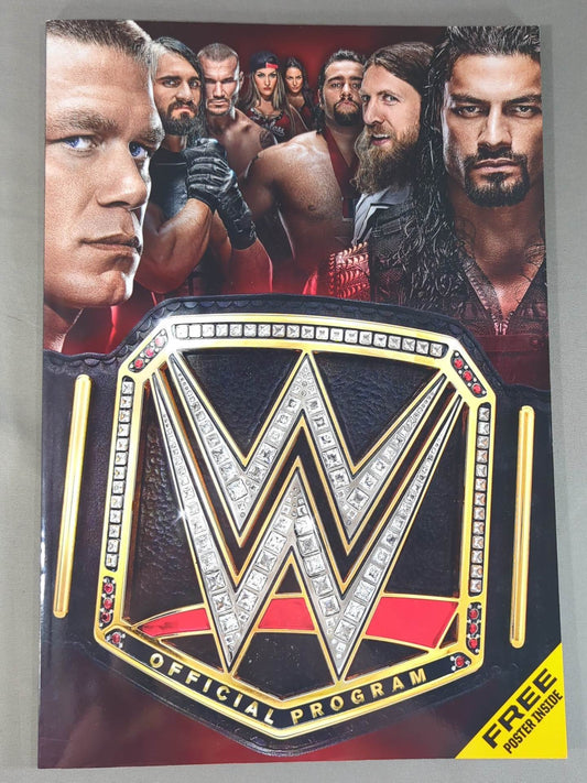 WWE OFFICIAL PROGRAM 2015②
