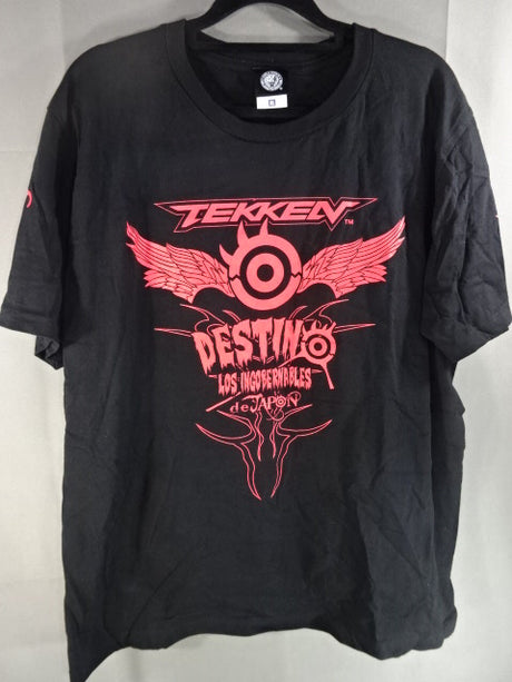 内藤哲也×デビル仁 コラボTシャツ(ブラック×レッド)