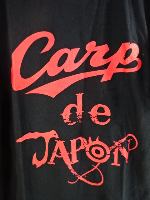 広島東洋カープ×内藤哲也コラボ Tシャツ①(ブラック×レッド)
