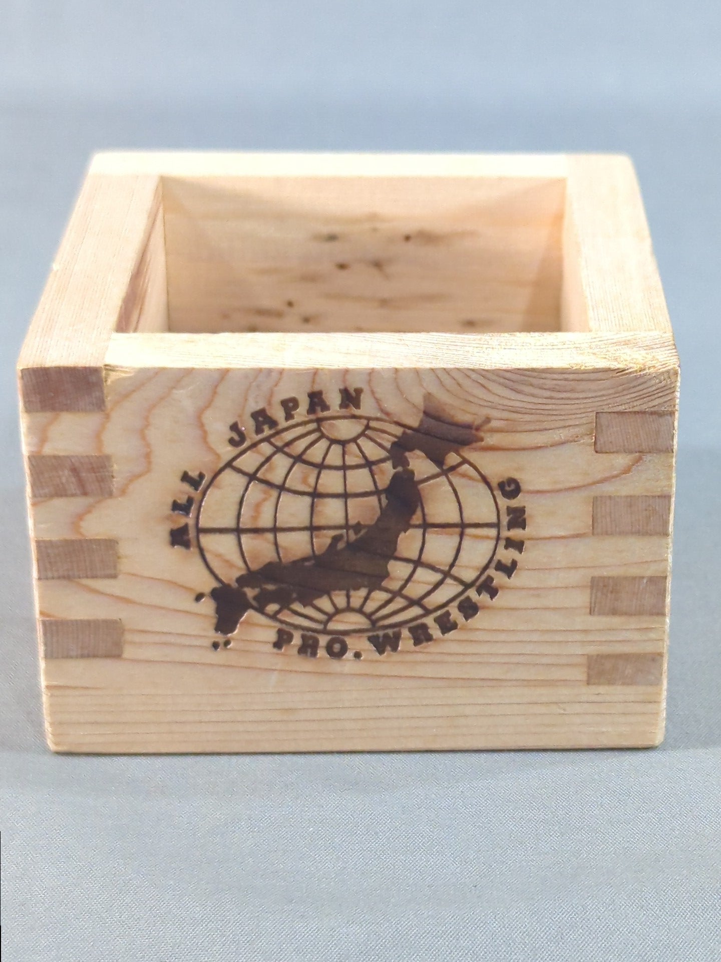All Japan Pro Wrestling [30th Anniversary] MASU (square wooden cup) 