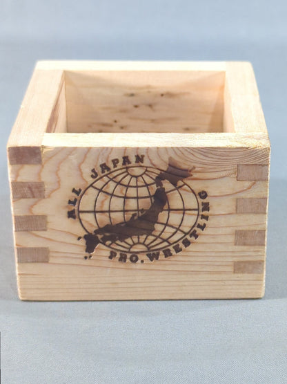 All Japan Pro Wrestling [30th Anniversary] MASU (square wooden cup) 