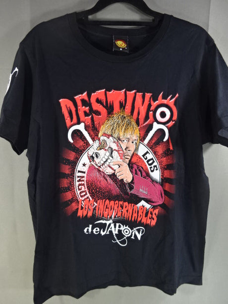 内藤哲也「EL INGOBERNABLE」ピクチャー Tシャツ