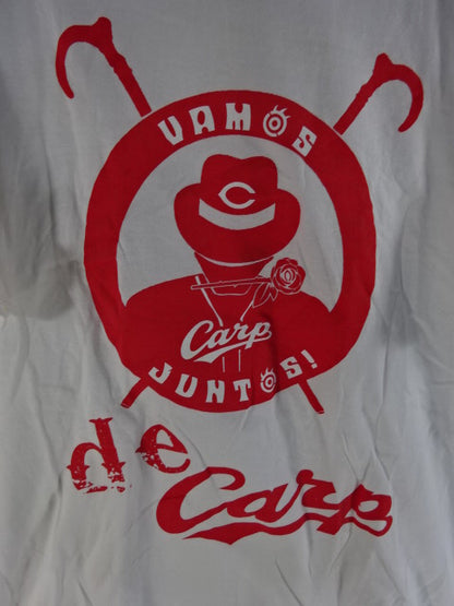 広島東洋カープ×内藤哲也「VAMOS JUNTOS!」Tシャツ①(ホワイト)