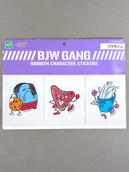 ★BJW GANG★ HARIKEN CHARACTER STICKERS (Brahmin Set)