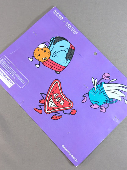 ★BJW GANG★ HARIKEN CHARACTER STICKERS (Brahmin Set)