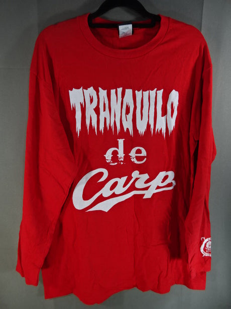 広島東洋カープ×内藤哲也「TRANQUILO de Carp」ロングスリーブTシャツ①(レッド)