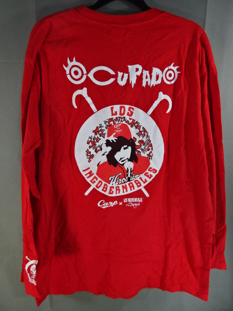 広島東洋カープ×内藤哲也「TRANQUILO de Carp」ロングスリーブTシャツ①(レッド)