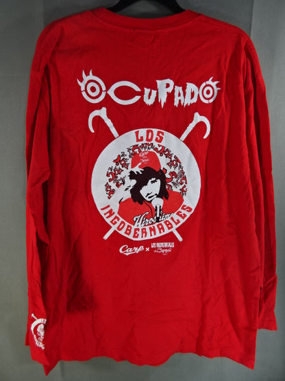 広島東洋カープ×内藤哲也「TRANQUILO de Carp」ロングスリーブTシャツ①(レッド)