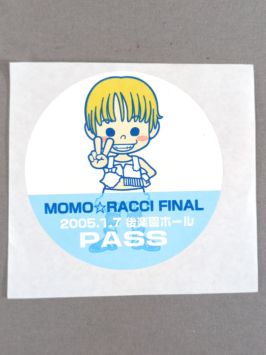 Momoshige Nakanishi "MOMO☆RACCI FINAL" Pass Sticker