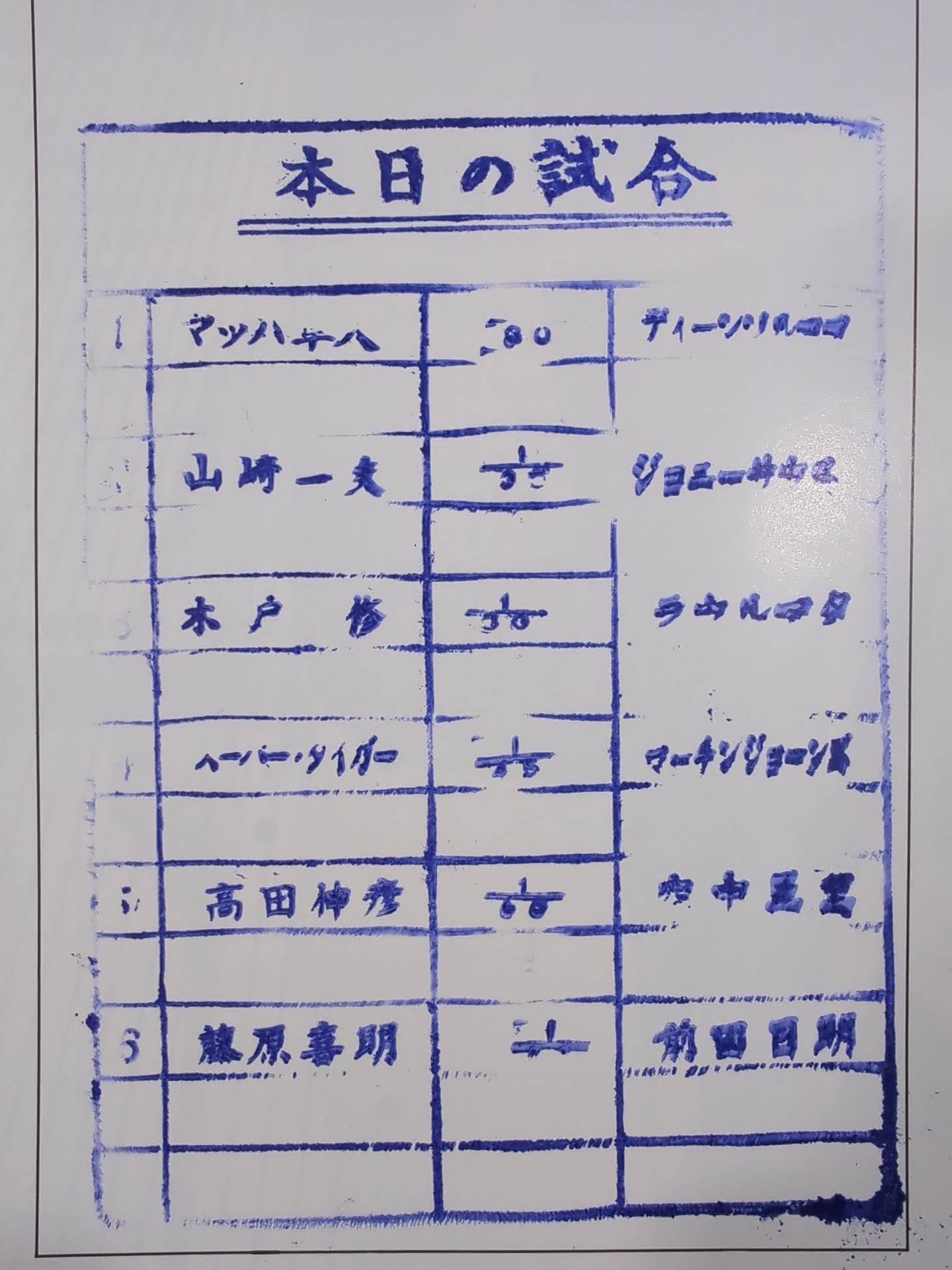 1st UWF/U.W.F. Pankration Road