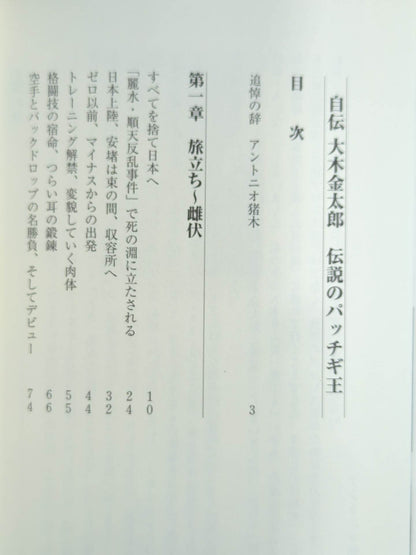 Autobiography Kintaro Oki The Legendary King Patchugi