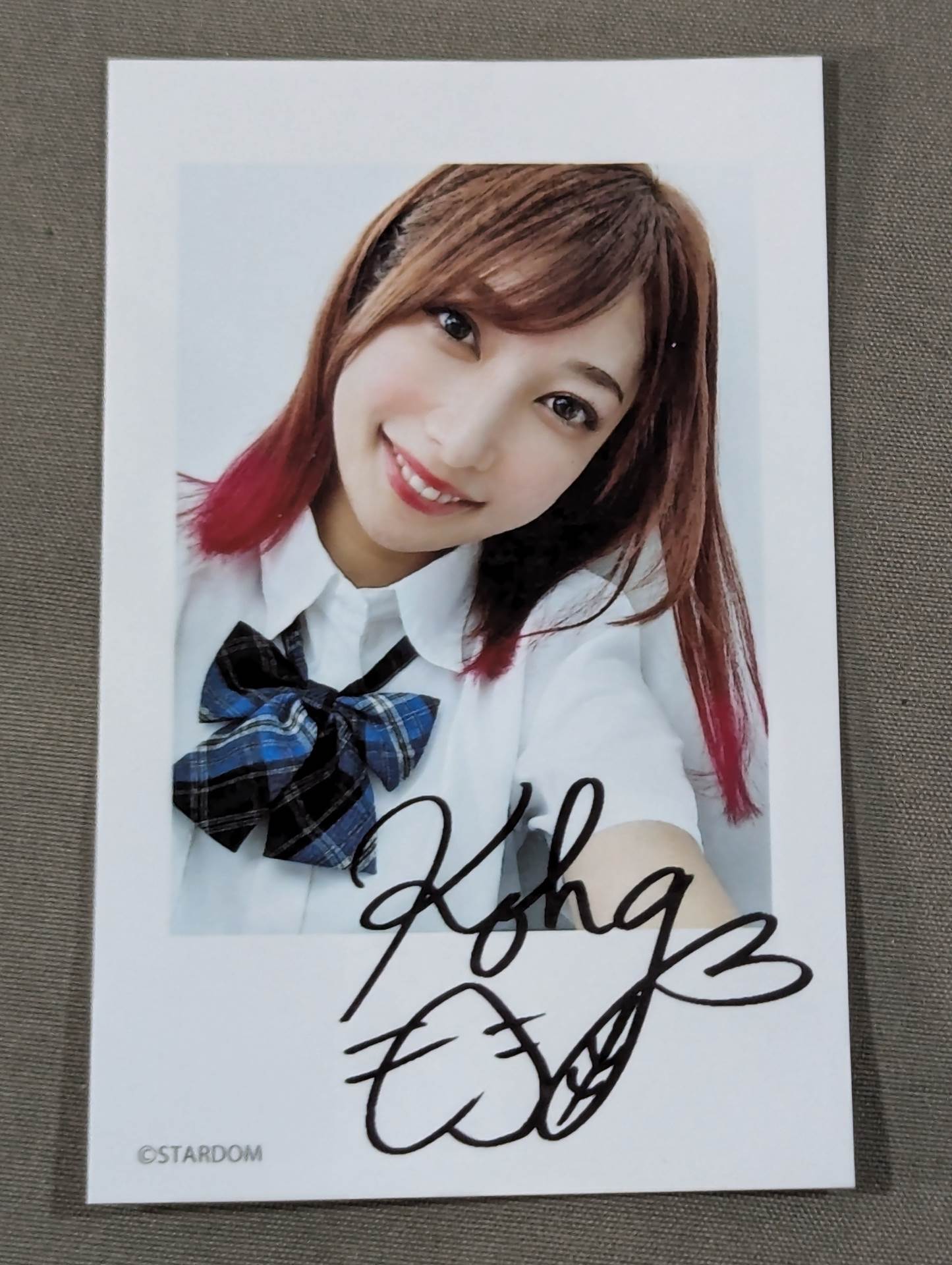 Momo Kohgo  SPG Limited TD Mini Photo Style Card