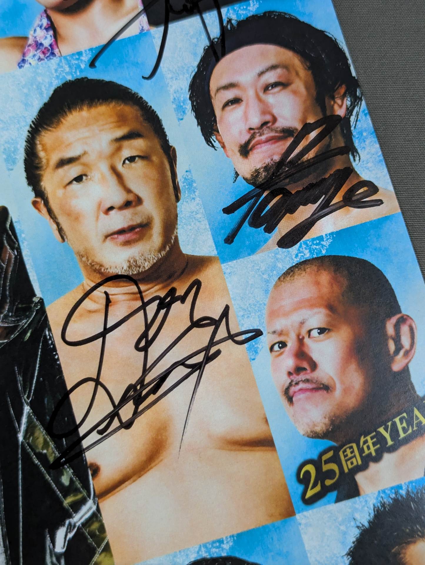 【7選手直筆サイン入り】ドラゴンゲート ポートレート