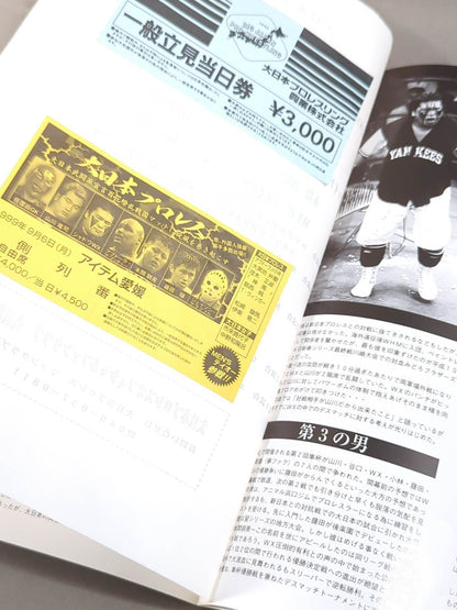【2選手直筆サイン入り】BJW Watch up for the INDIS