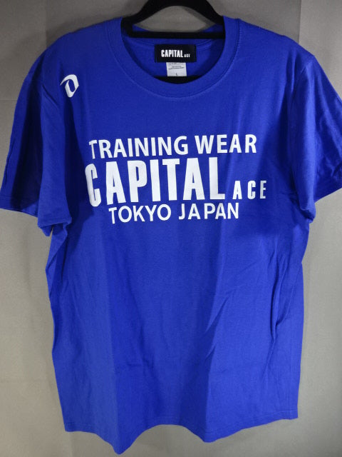 CAPITAL ACE スタン・ハンセン Tシャツ(ブルー)