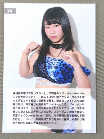 2018 STARDOM COLLECTION CARD 渡辺桃(74)