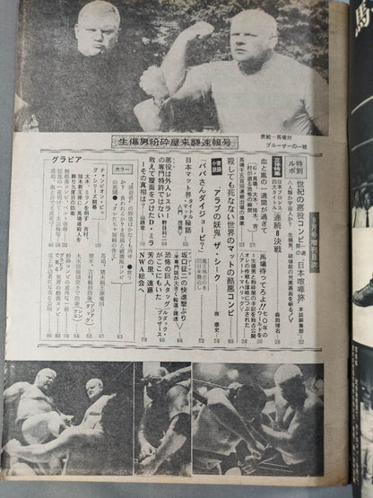プロレス&ボクシング 1969年9月号増刊