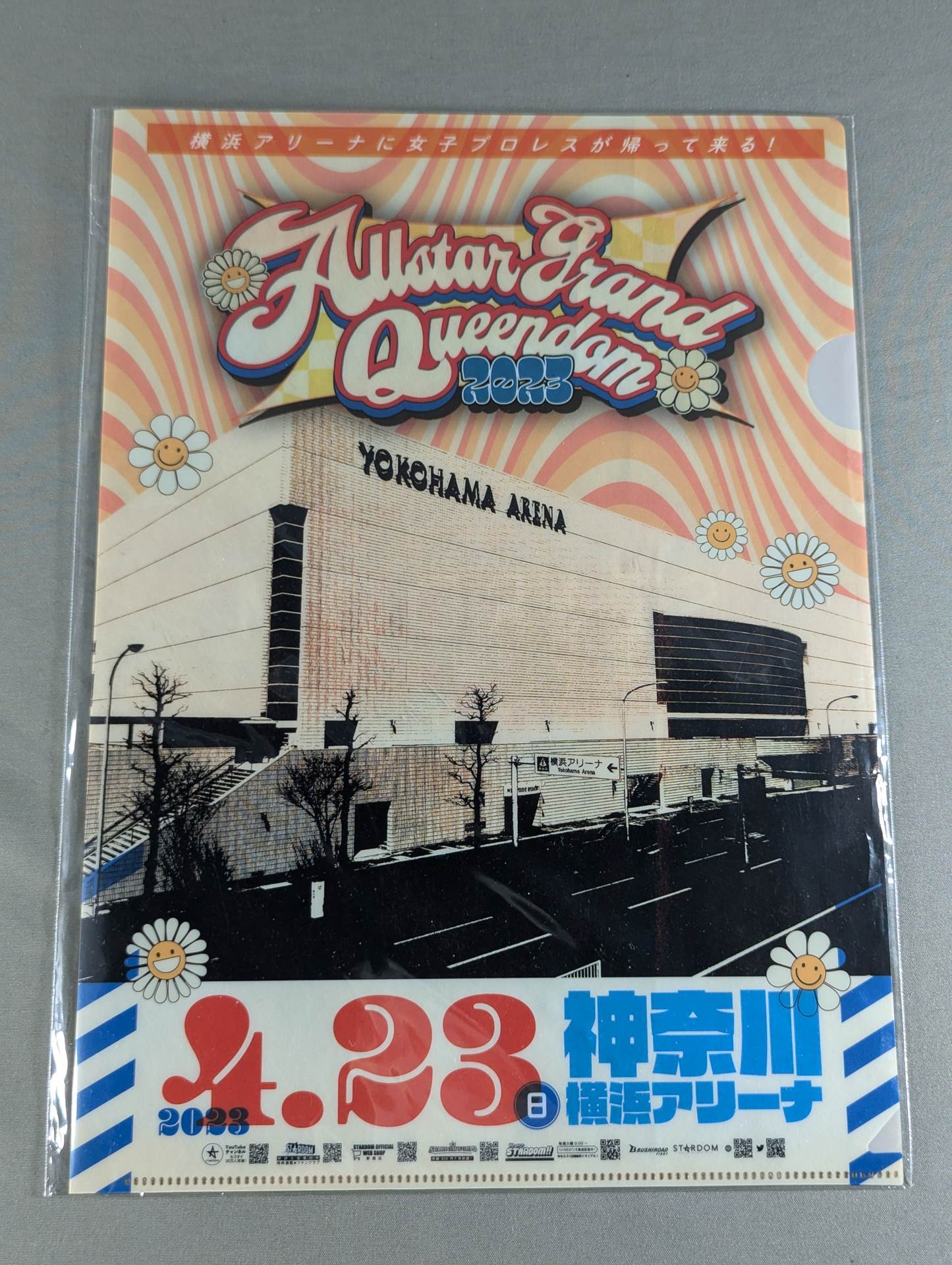 女子プロレス マリーゴールド トレカ ポスターカード 16種