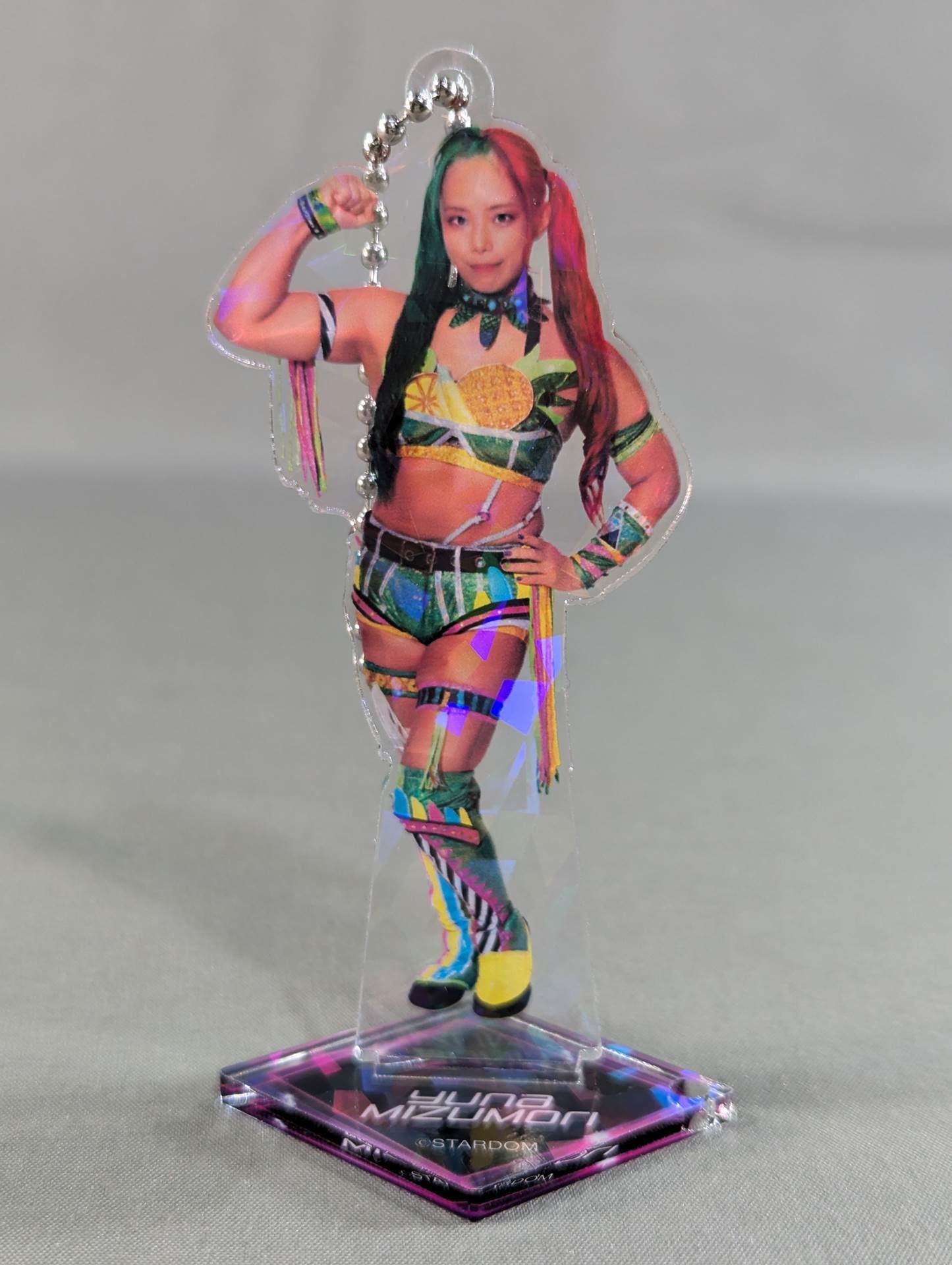 水森由菜 ランダムホログラムアクリルスタンドキーホルダー