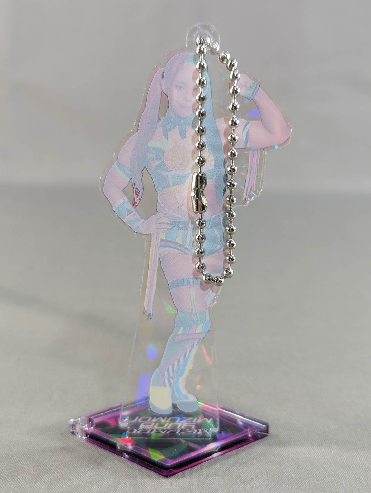 水森由菜 ランダムホログラムアクリルスタンドキーホルダー