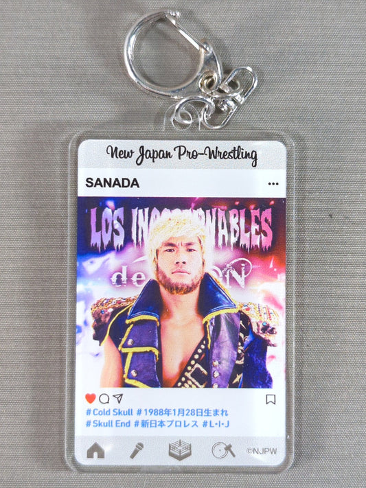 ★ New Japan Pro Wrestling Lottery 2020★ SANADA Acrylic Keychain