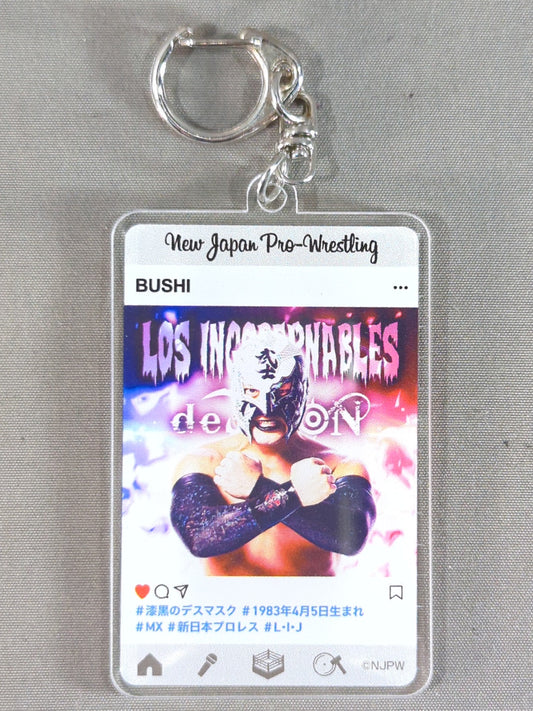 ★新日本プロレスくじ 2020★ BUSHI アクリルキーホルダー